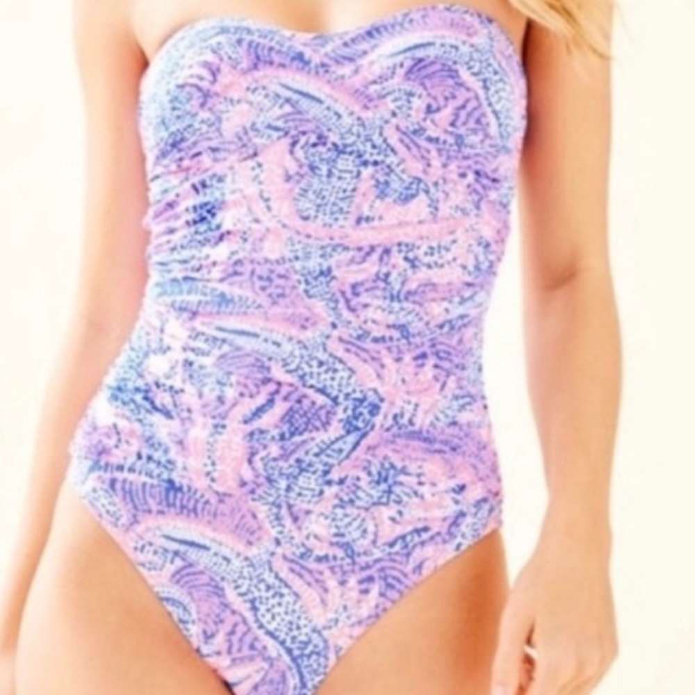 Lilly Pulitzer Women’s Flamenco Costal Gator One-Piece